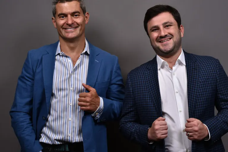 Dr. Gromov and Dr. Bogard, the implant and periodontal team at ImplantWIDE